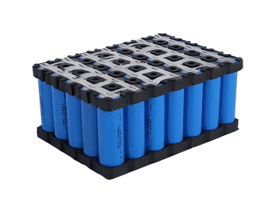 Cylindrical steel-case battery module